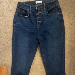 High rise Loft jeans size 2